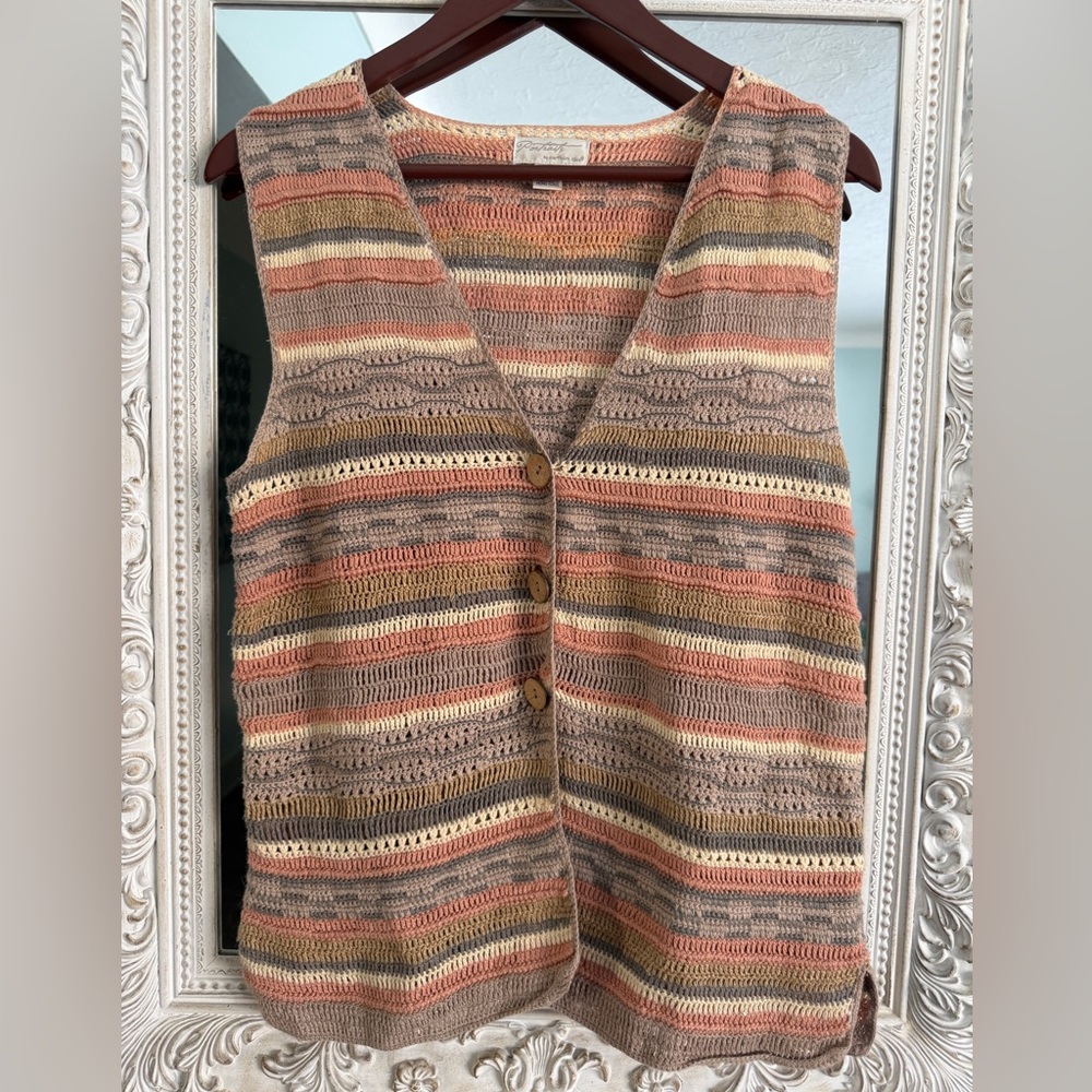 Vintage Knit Sweater Vest